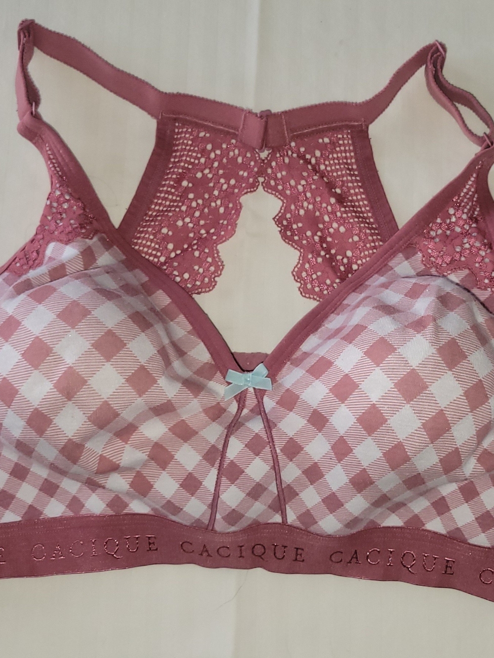 Lane Bryant Cacique Cotton Unlined No-Wire Bralette